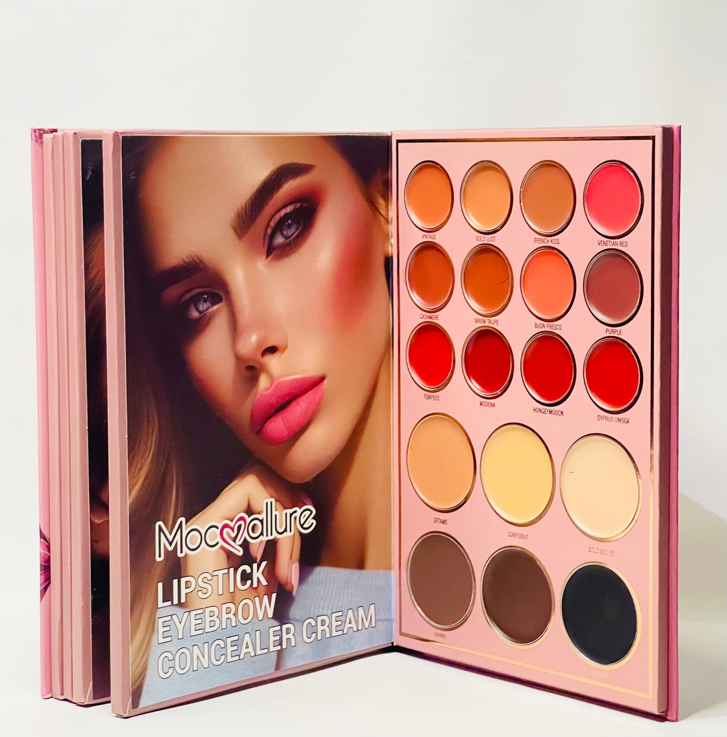 **Mocallure 5-in-1 Makeup Book Palette – All-in-One Beauty Essential**